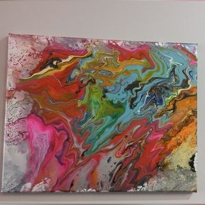 Painting "ADHD MIND"